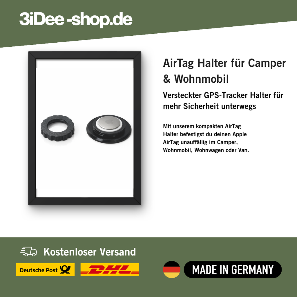 AirTag Halter für Camper & Wohnmobil